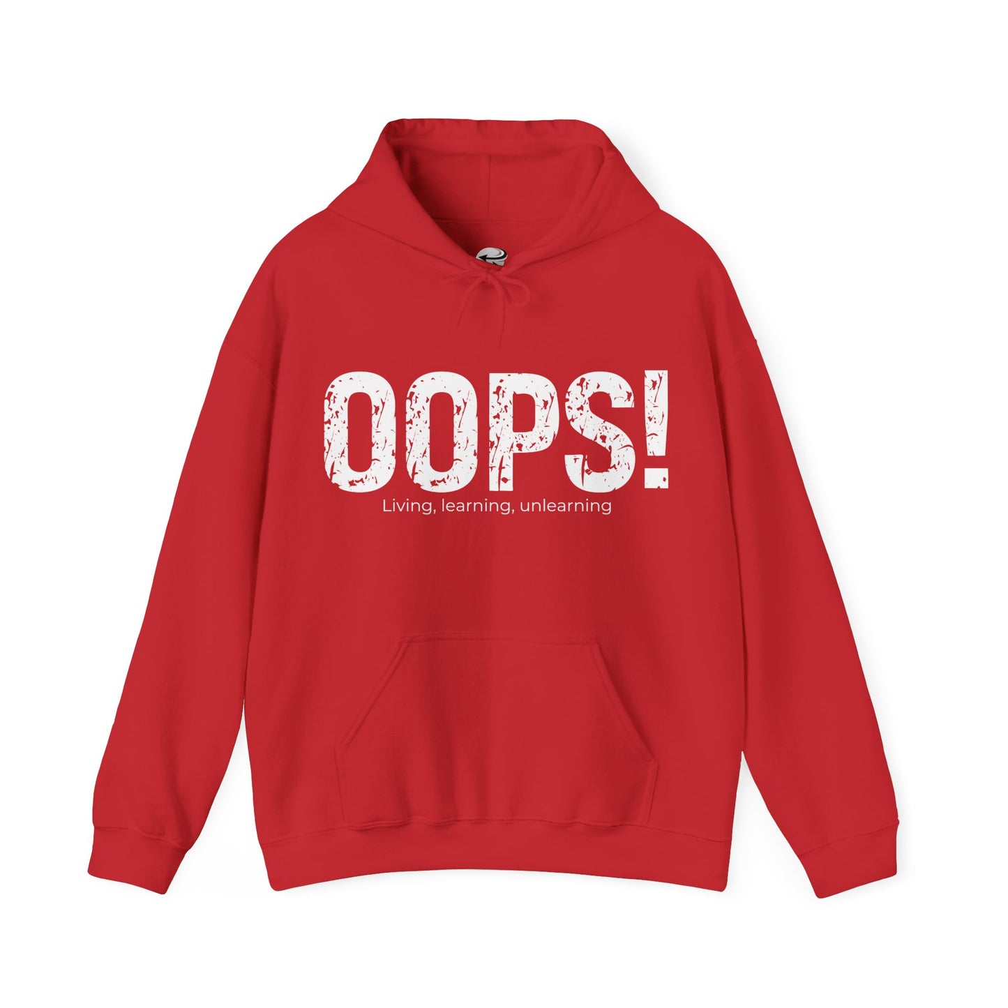 Oops Teen Hoodie, Cool and Trendy Graphic Sweatshirt, Funny Unisex Fashion, Casual Gift for Teenage Boys and Girls