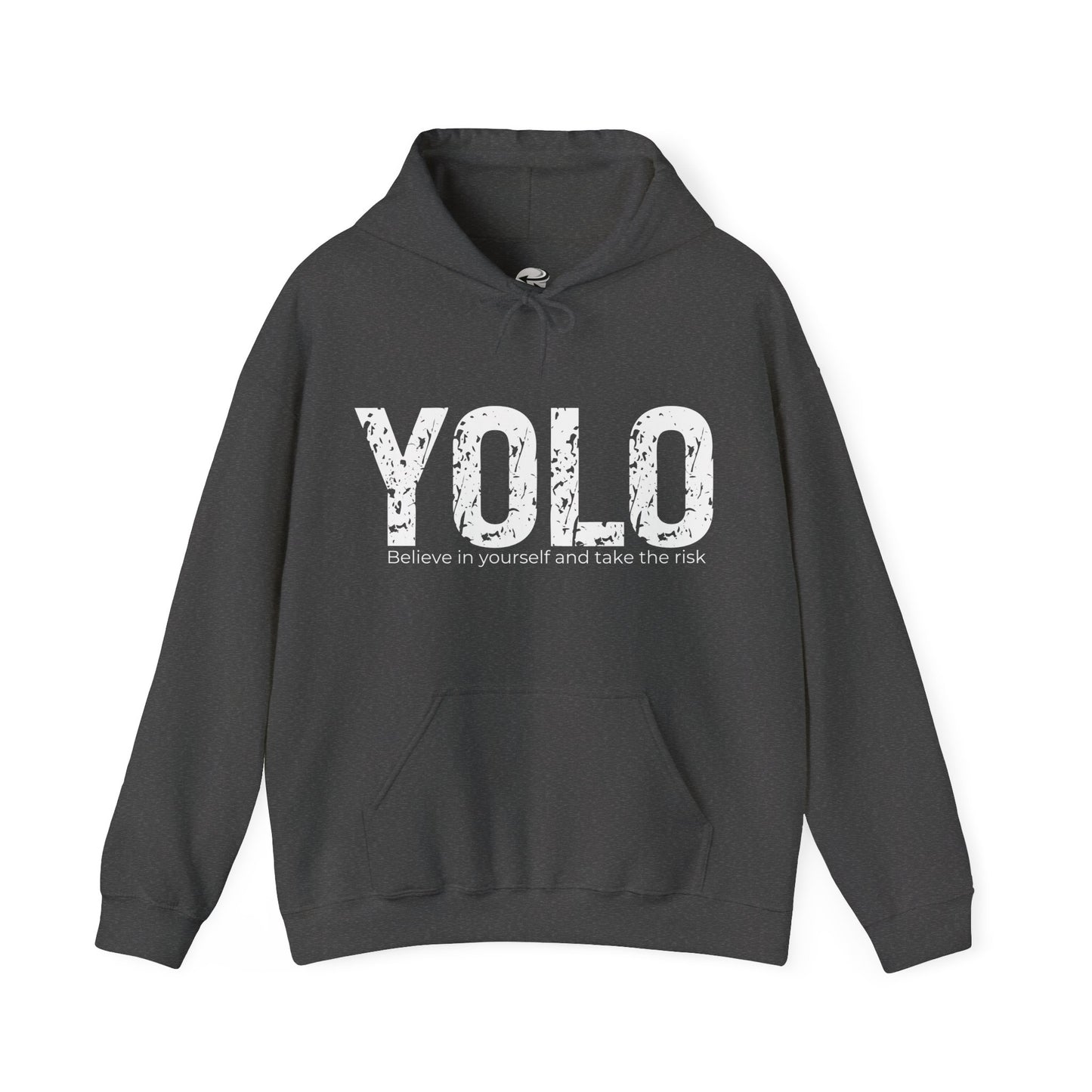 Yolo Teen Hoodie, Cool and Trendy Graphic Sweatshirt, Funny Unisex Fashion, Casual Gift for Teenage Boys and Girls