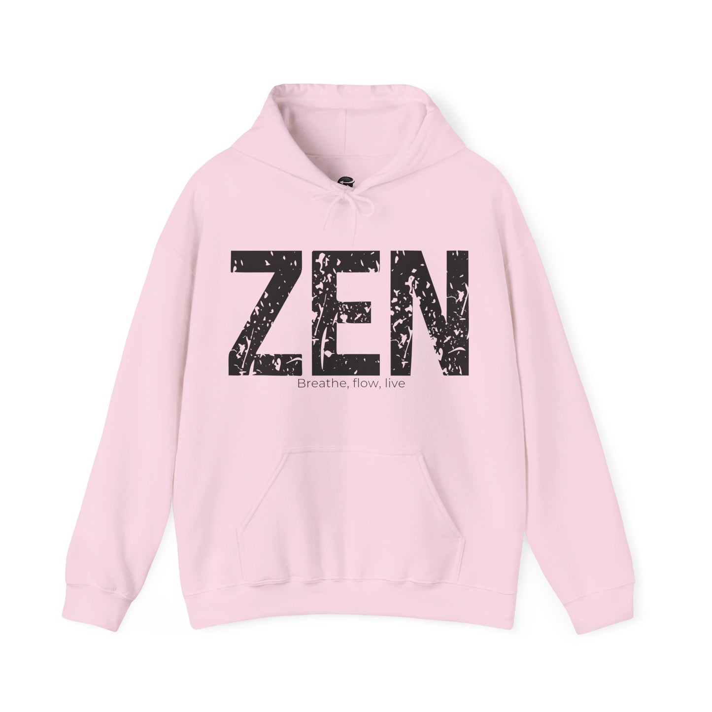 Zen Teen Hoodie, Cool and Trendy Graphic Sweatshirt, Funny Unisex Fashion, Casual Gift for Teenage Boys and Girls