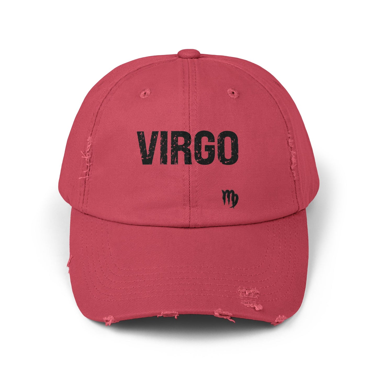 Virgo Zodiac Unisex Distressed Cap – Trendy Astrology Hat for All Genders