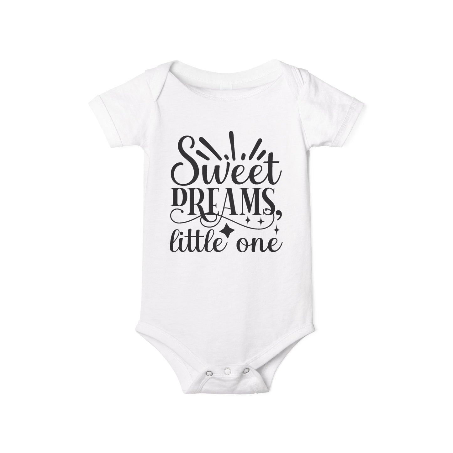 Infant Jersey One-Piece – Ultra-Soft, Breathable & Easy-Change Design for Everyday Comfort