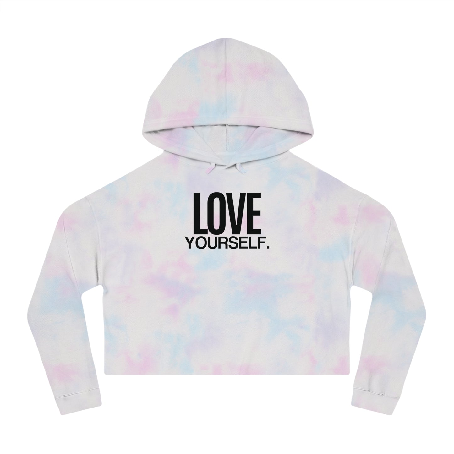 Love Yourself Women’s Cropped Hoodie – Stylish, Comfortable, and Effortlessly Chic