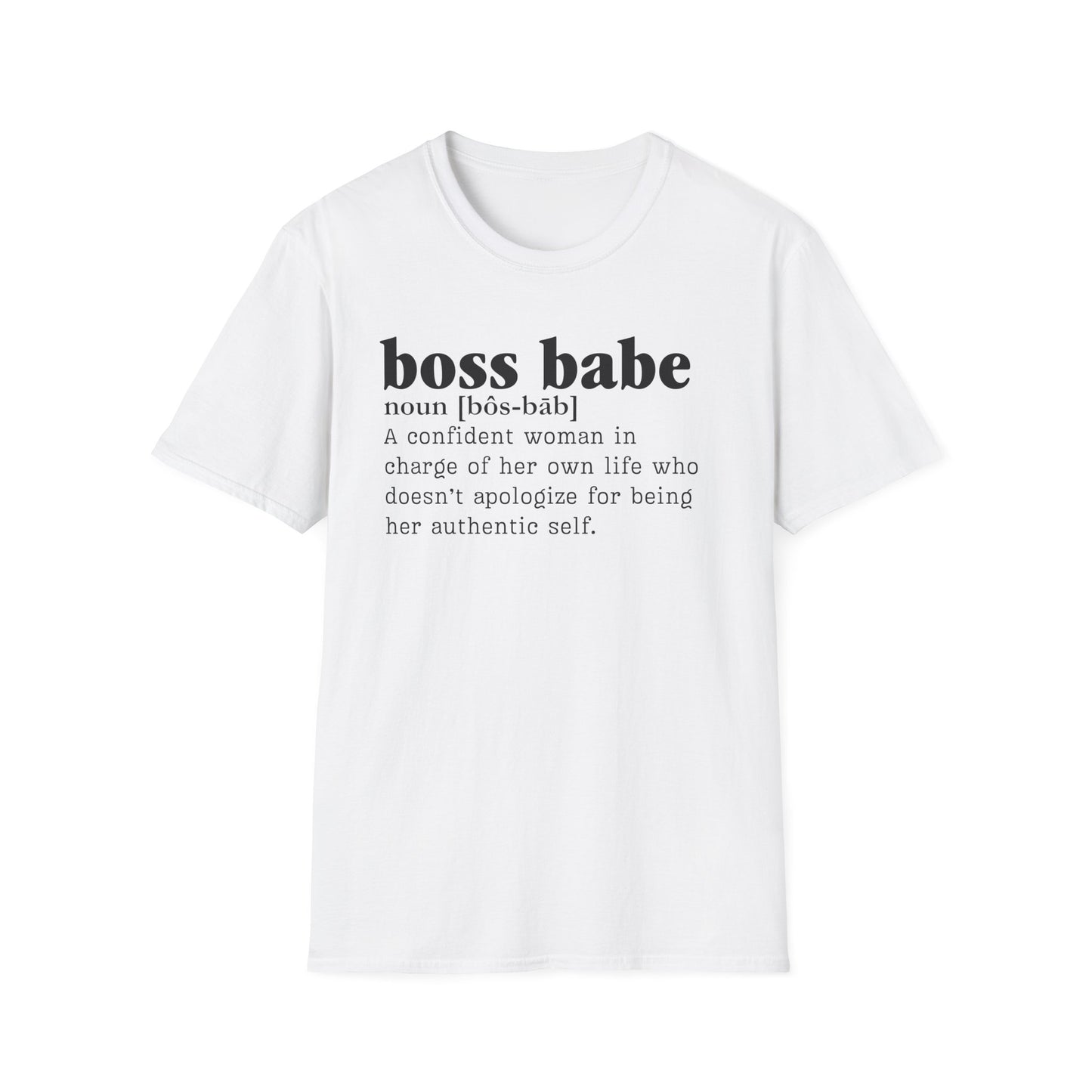 Boss Babe Unisex T-Shirt - Soft Cotton, Ethical, Stylish & Lightweight Comfort