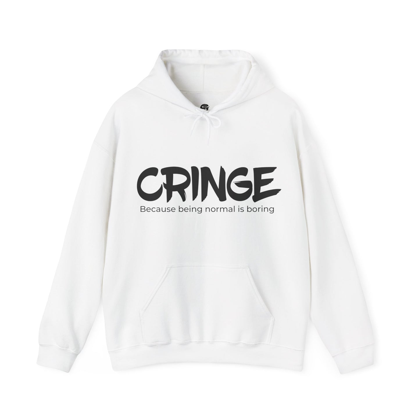 Cringe Teen Hoodie, Teen Female Hoodie, Cool and Trendy Graphic Sweatshirt, Funny Unisex Fashion, Casual Gift for Teenage Boys and Girls