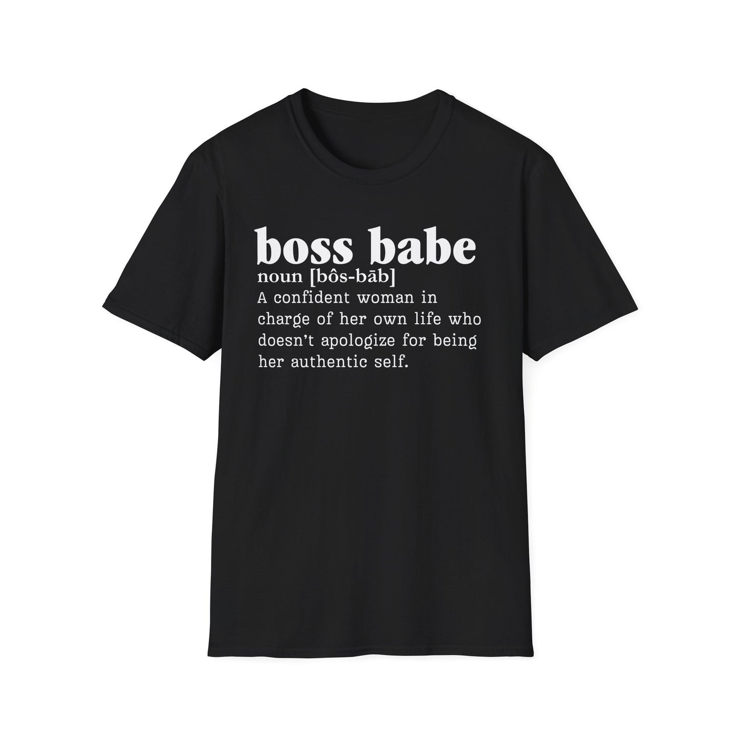 Boss Babe Unisex T-Shirt - Soft Cotton, Ethical, Stylish & Lightweight Comfort