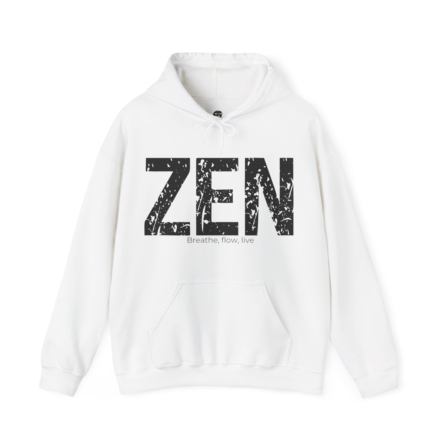 Zen Teen Hoodie, Cool and Trendy Graphic Sweatshirt, Funny Unisex Fashion, Casual Gift for Teenage Boys and Girls