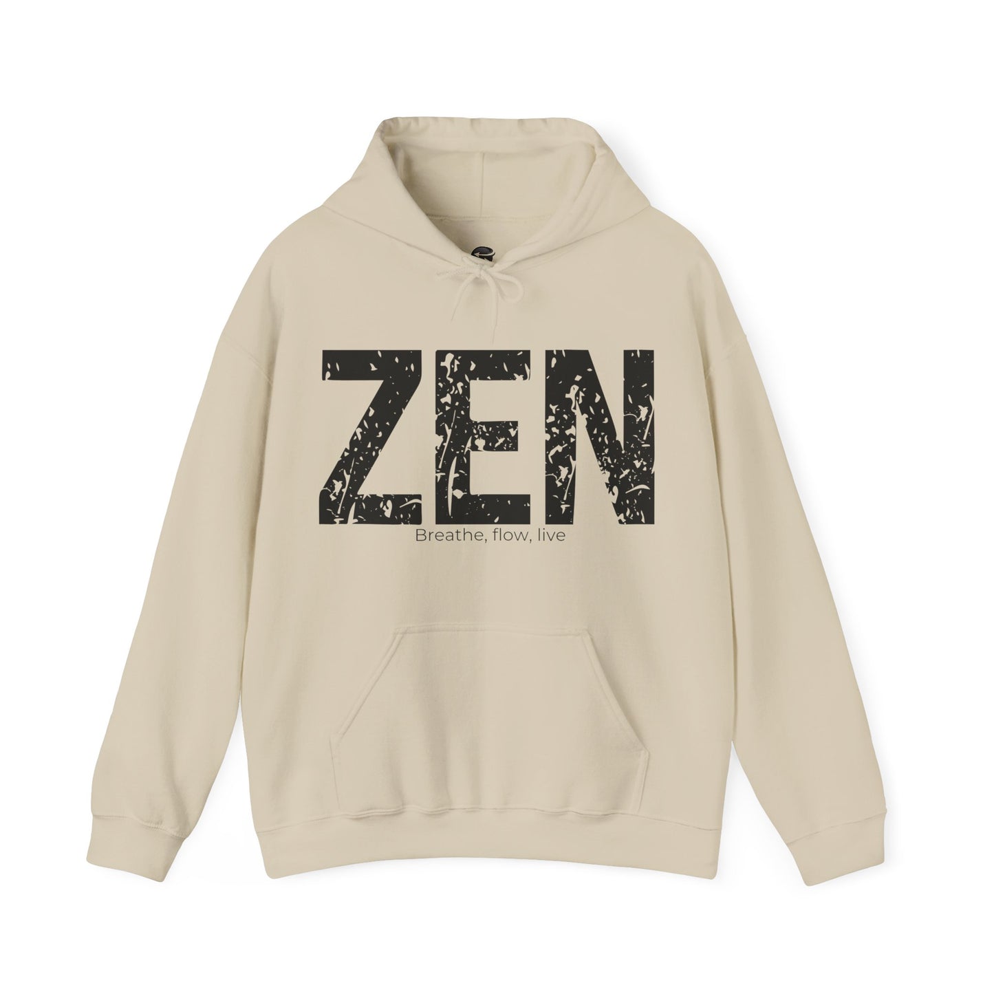 Zen Teen Hoodie, Cool and Trendy Graphic Sweatshirt, Funny Unisex Fashion, Casual Gift for Teenage Boys and Girls