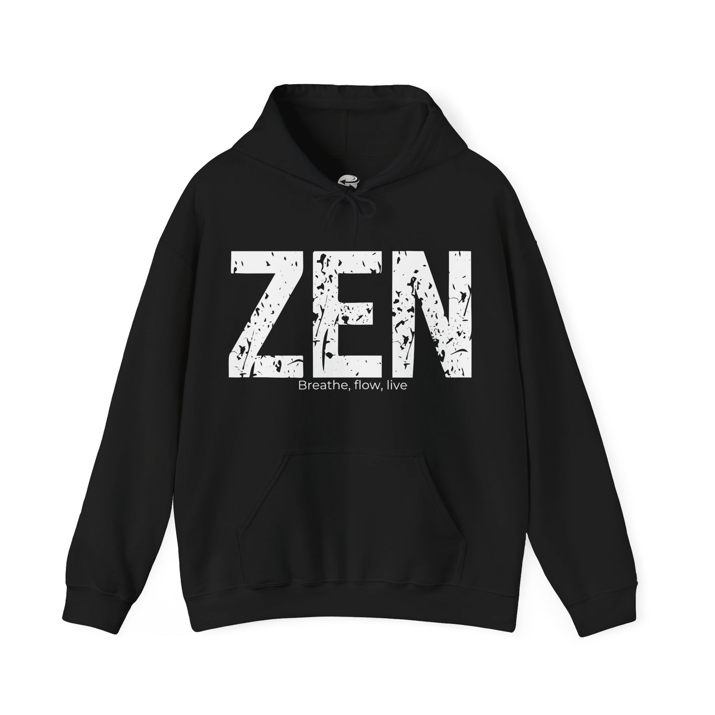 Zen Teen Hoodie, Cool and Trendy Graphic Sweatshirt, Funny Unisex Fashion, Casual Gift for Teenage Boys and Girls