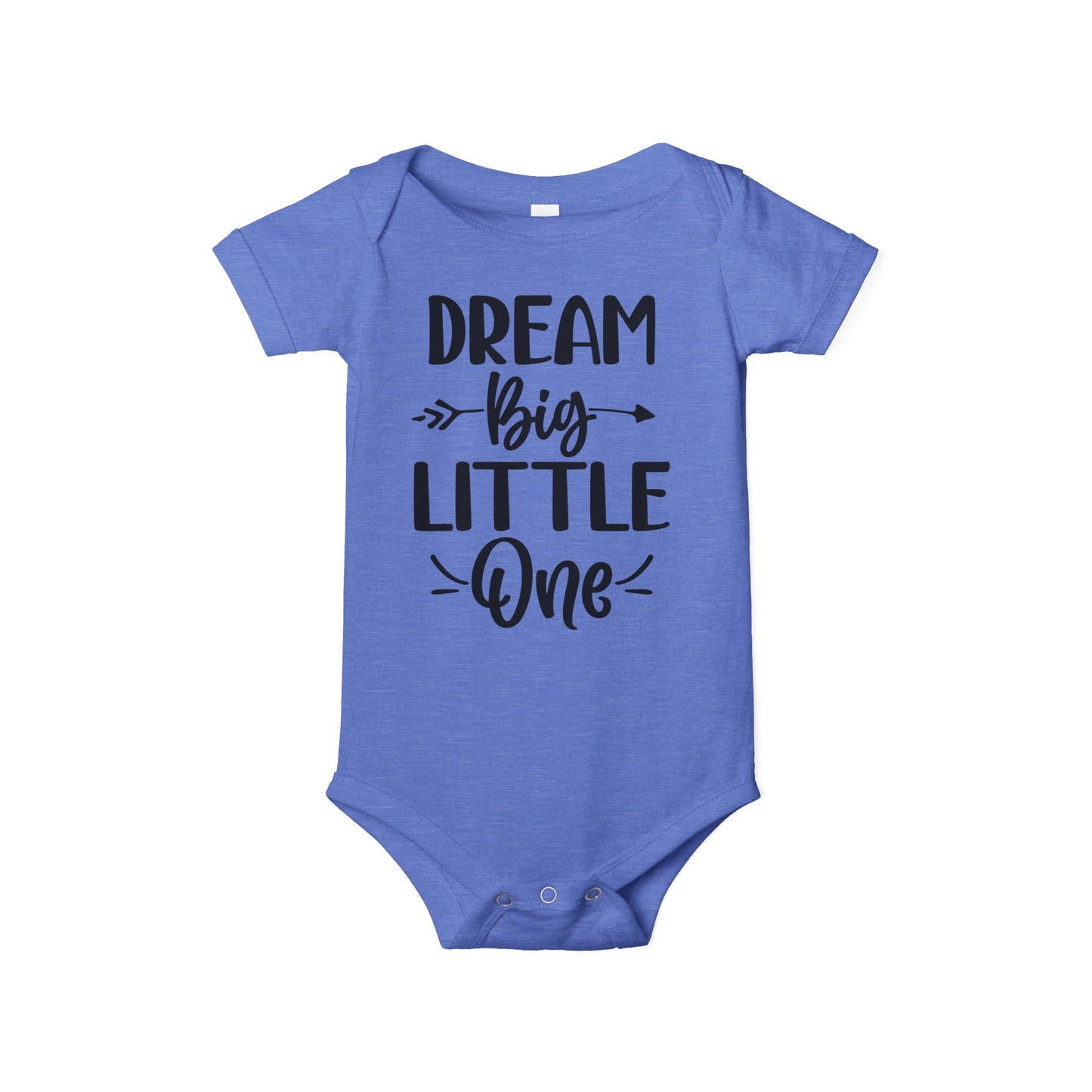 Dream Big Infant Jersey One-Piece – Ultra-Soft, Breathable & Easy-Change Design for Everyday Comfort