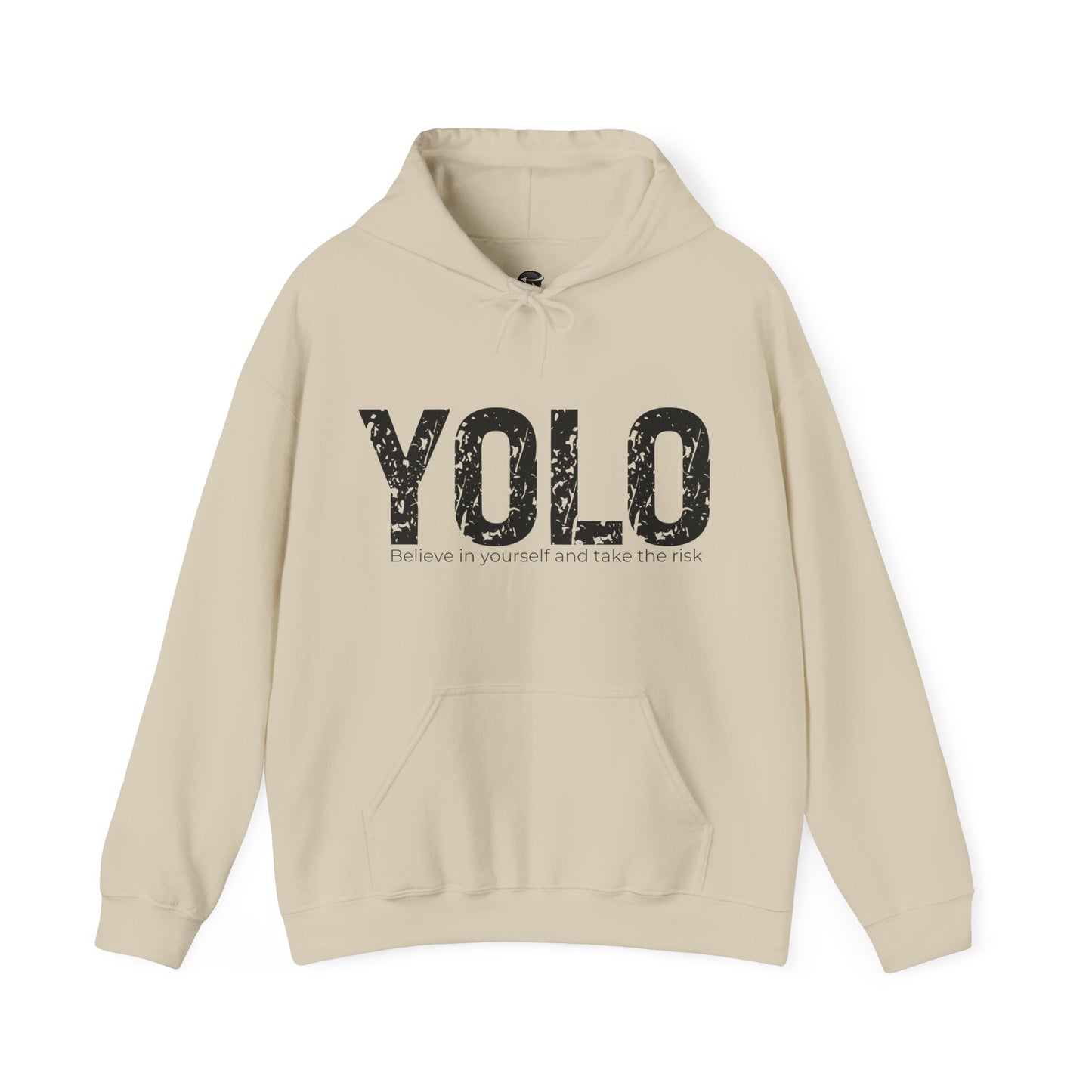 Yolo Teen Hoodie, Cool and Trendy Graphic Sweatshirt, Funny Unisex Fashion, Casual Gift for Teenage Boys and Girls