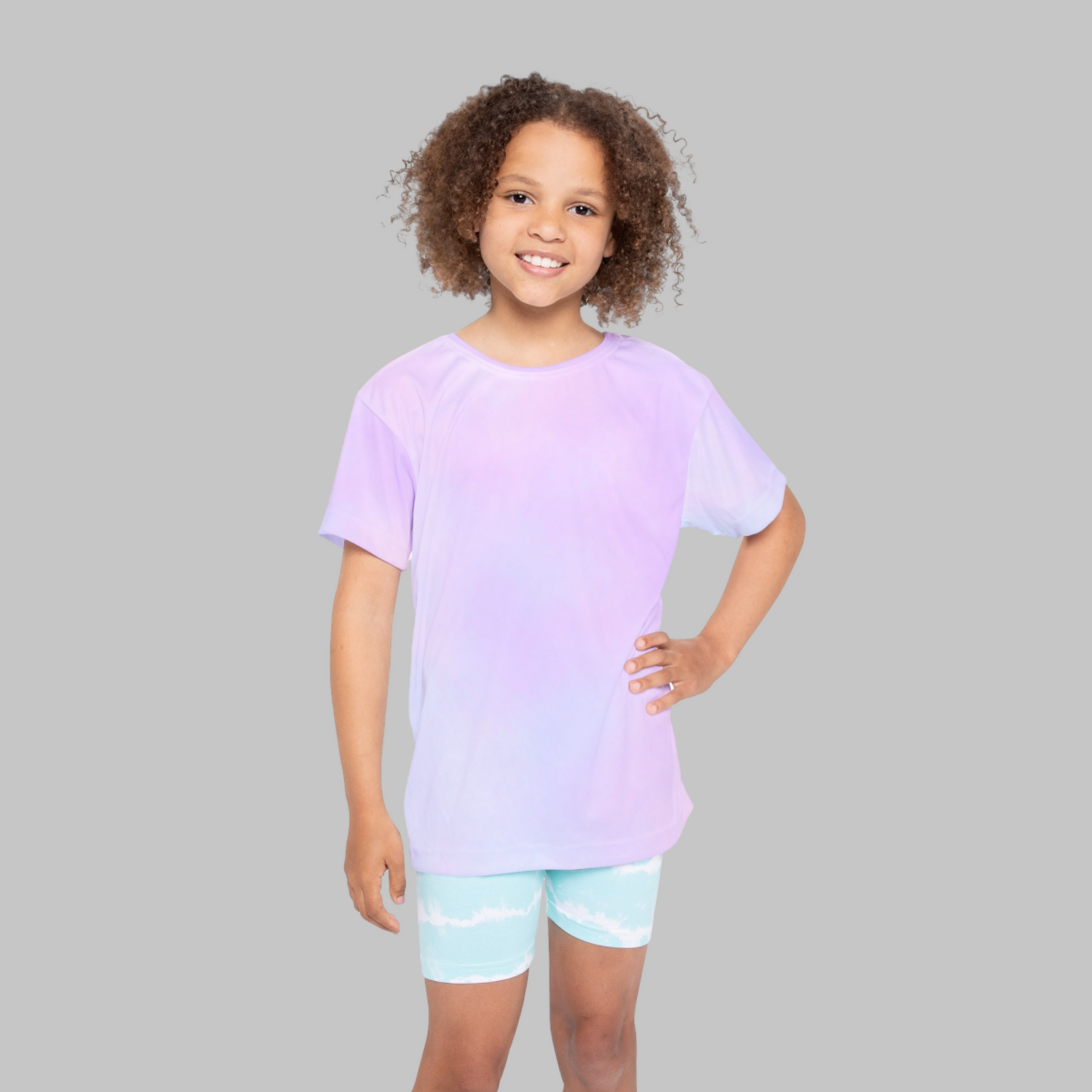 Tie Dye Kids Sports Jersey - Customizable, Lightweight & Moisture-Wicking Comfort