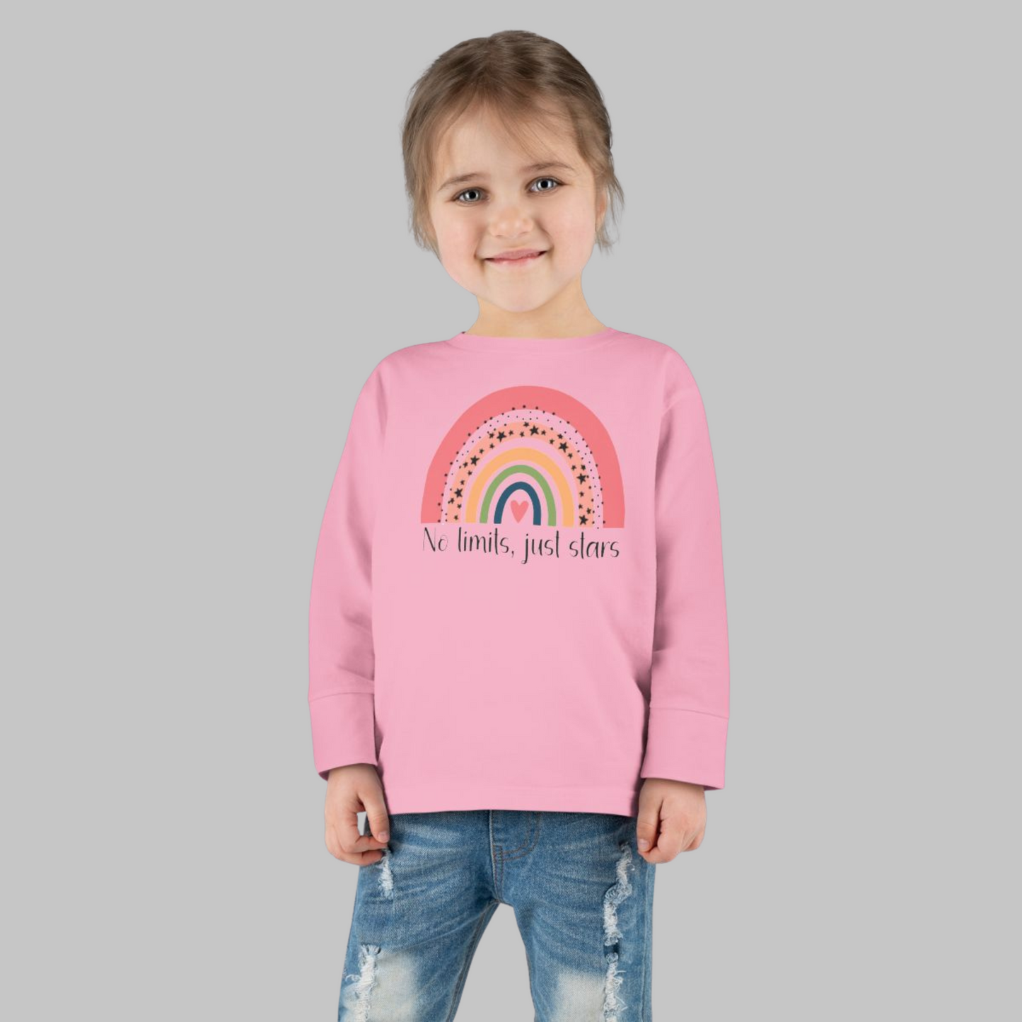 Toddler Long Sleeve Tee – Ultra-Soft, Durable & Perfect for Everyday Comfort