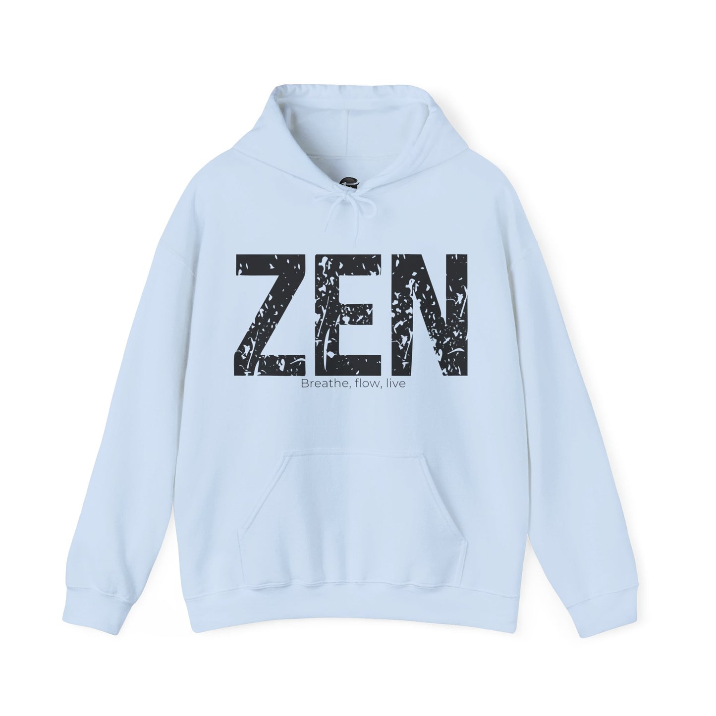 Zen Teen Hoodie, Cool and Trendy Graphic Sweatshirt, Funny Unisex Fashion, Casual Gift for Teenage Boys and Girls