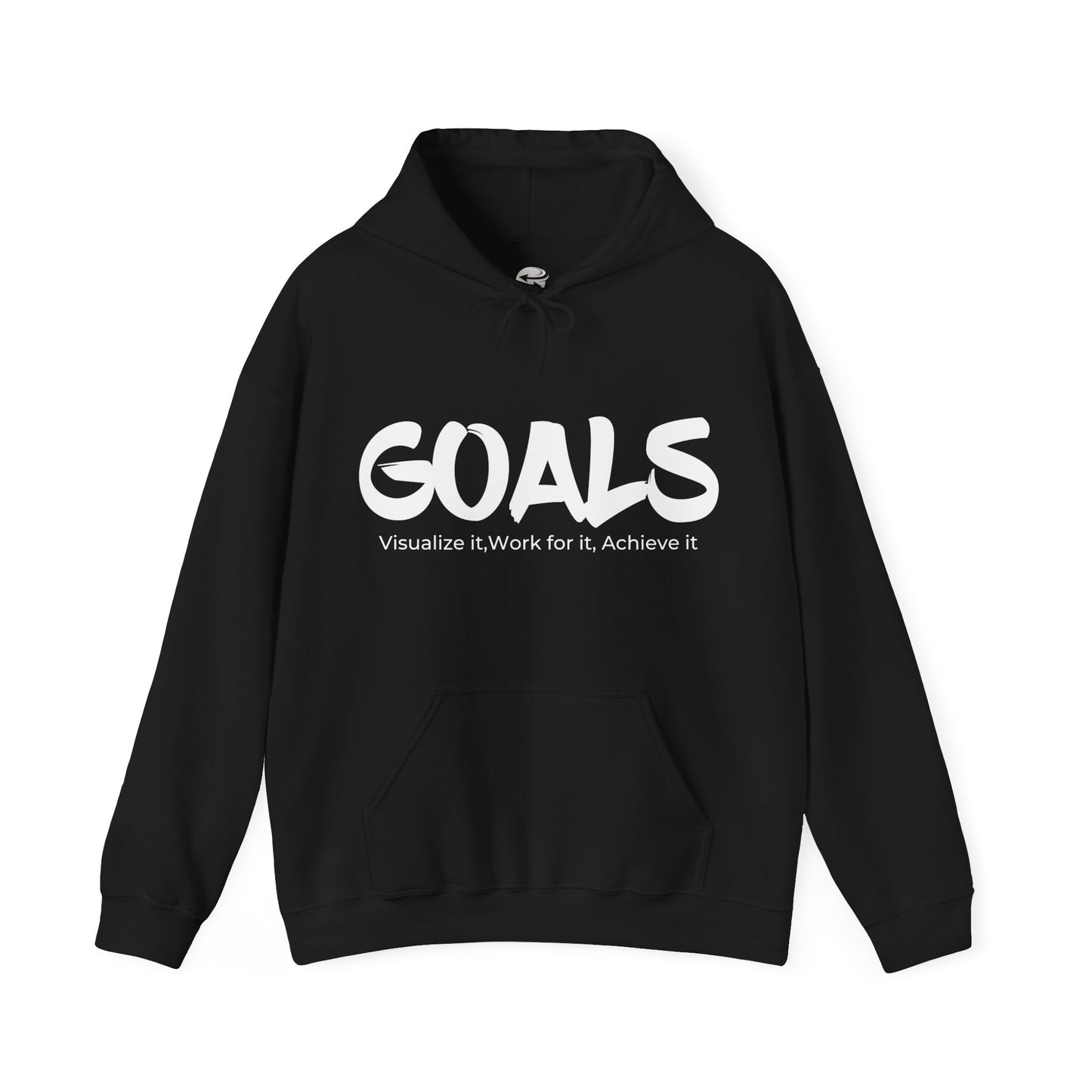 Goals Teen Hoodie, Teen Female Hoodie, Cool and Trendy Graphic Sweatshirt, Funny Unisex Fashion, Casual Gift for Teenage Boys and Girls