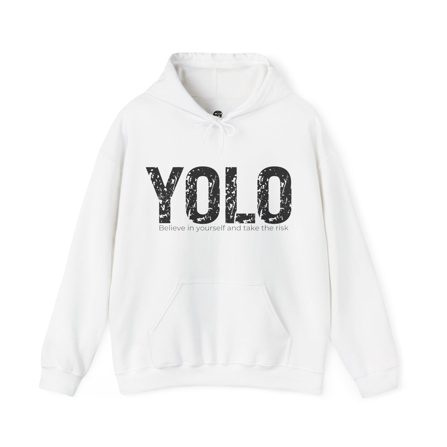 Yolo Teen Hoodie, Cool and Trendy Graphic Sweatshirt, Funny Unisex Fashion, Casual Gift for Teenage Boys and Girls