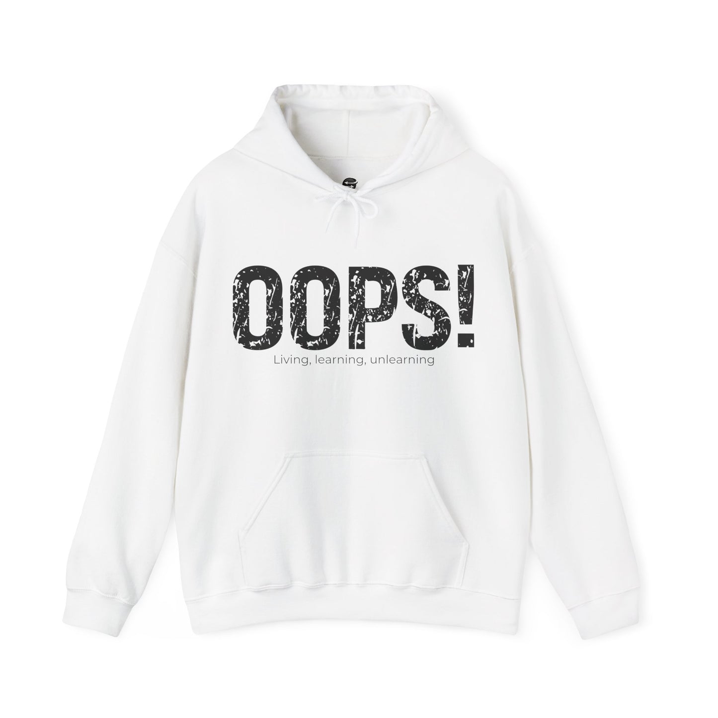 Oops Teen Hoodie, Cool and Trendy Graphic Sweatshirt, Funny Unisex Fashion, Casual Gift for Teenage Boys and Girls