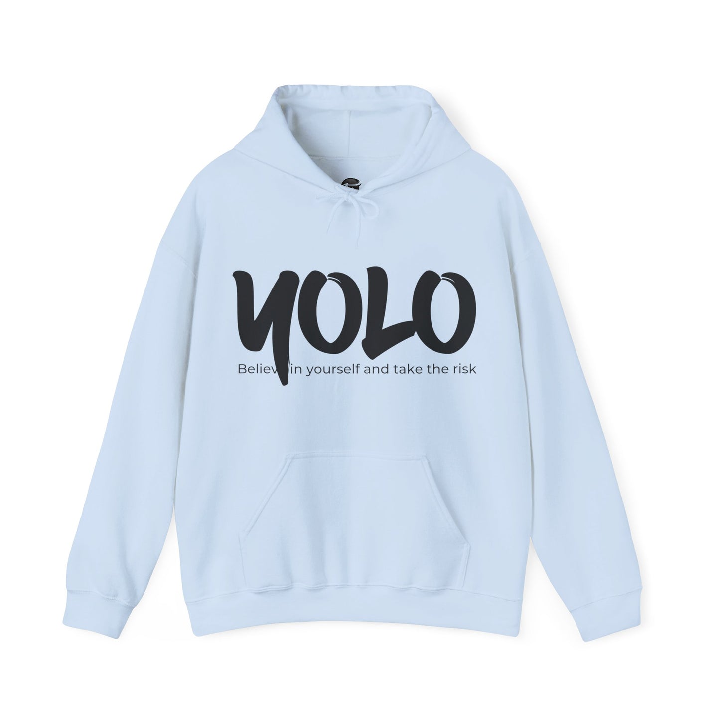 Yolo Teen Hoodie, Teen Female Hoodie, Cool and Trendy Graphic Sweatshirt, Funny Unisex Fashion, Casual Gift for Teenage Boys and Girls