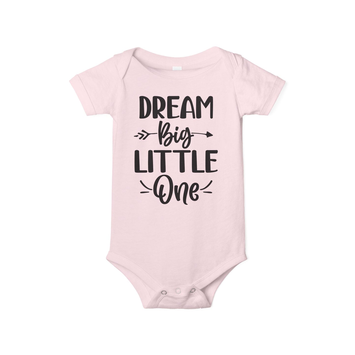 Dream Big Infant Jersey One-Piece – Ultra-Soft, Breathable & Easy-Change Design for Everyday Comfort