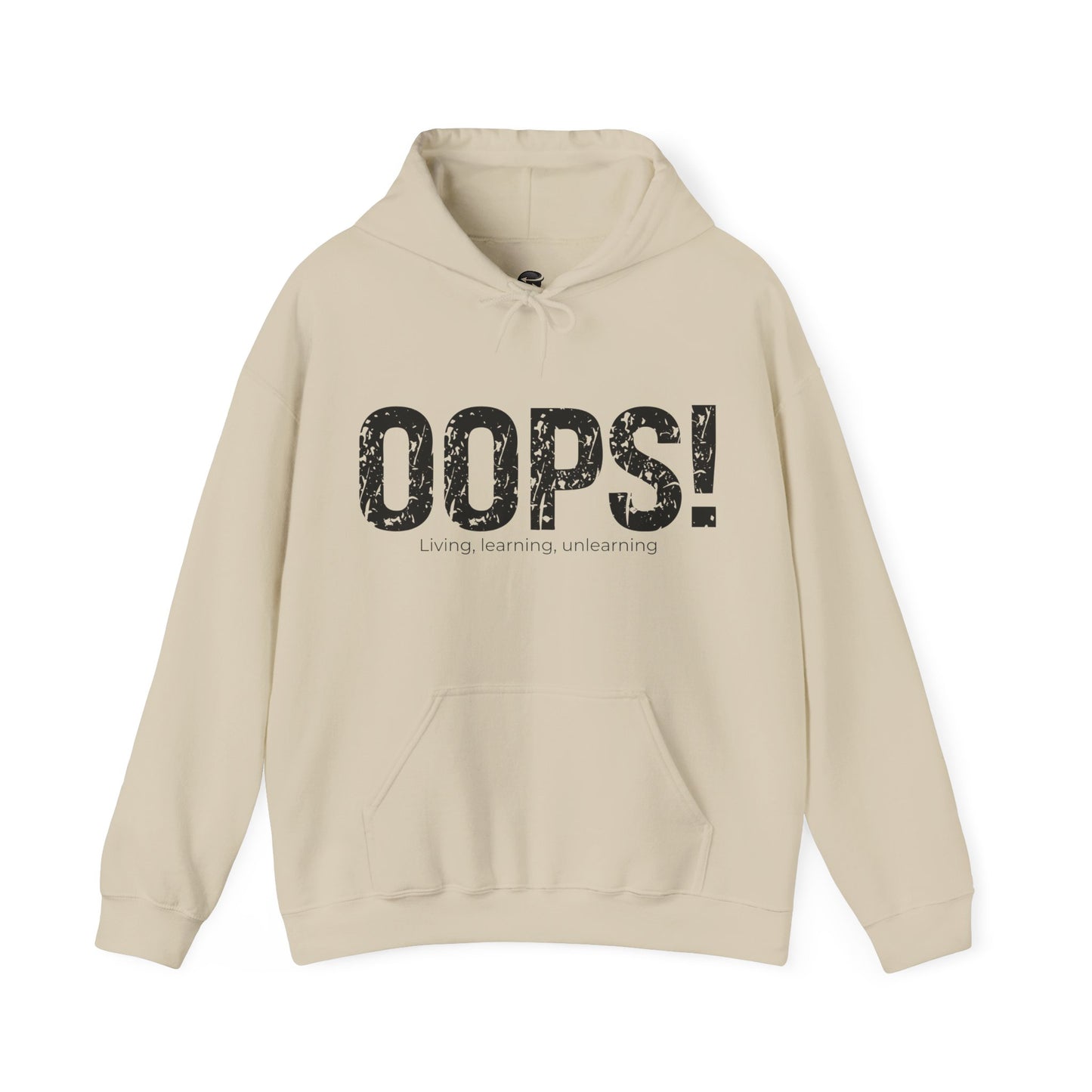 Oops Teen Hoodie, Cool and Trendy Graphic Sweatshirt, Funny Unisex Fashion, Casual Gift for Teenage Boys and Girls