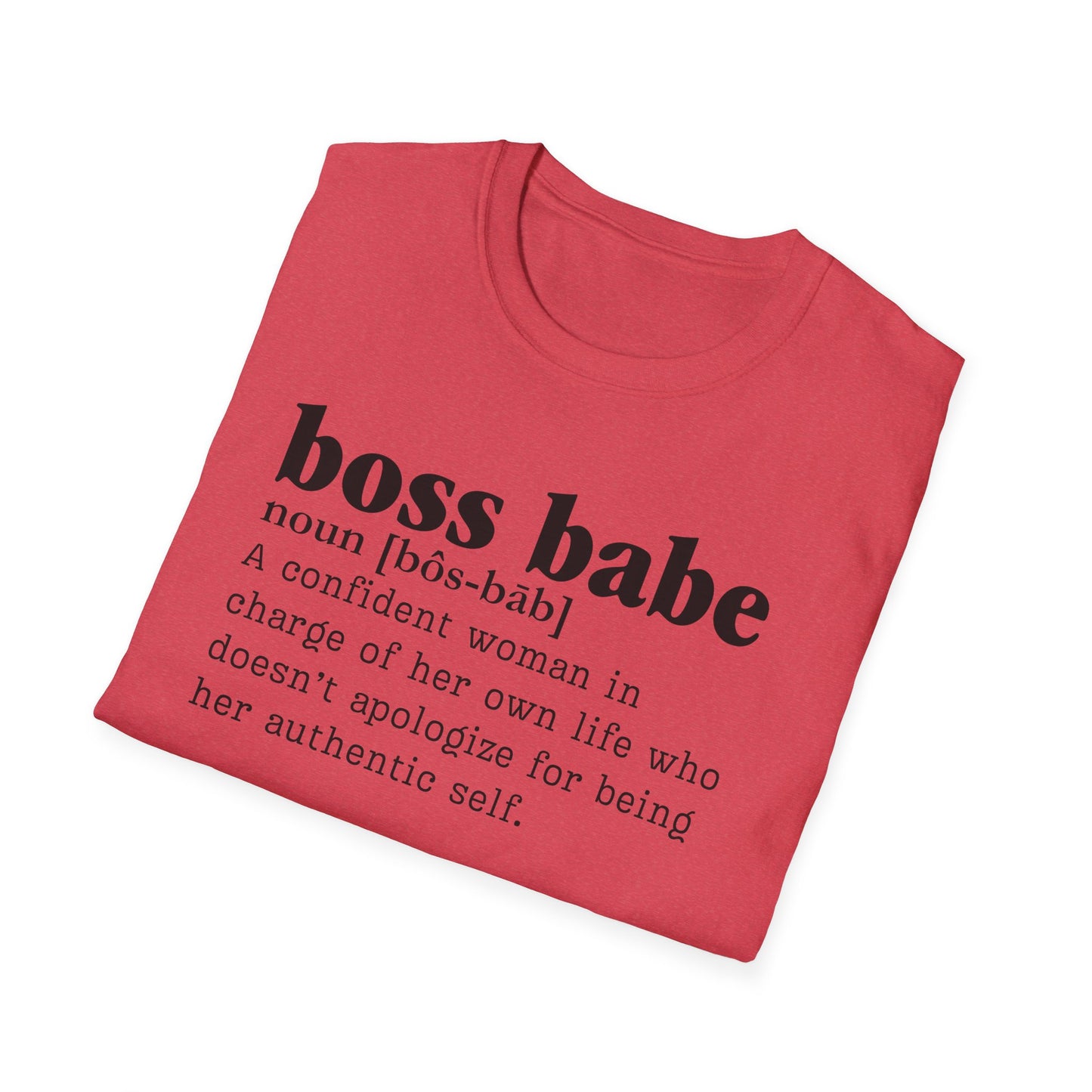 Boss Babe Unisex T-Shirt - Soft Cotton, Ethical, Stylish & Lightweight Comfort