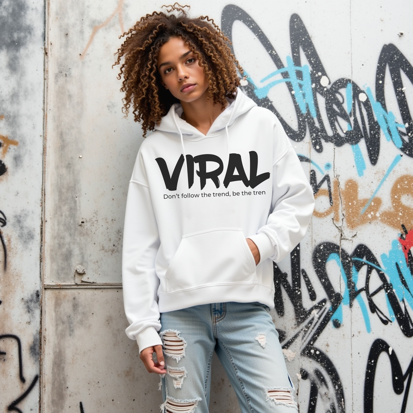 Viral Teen Hoodie, Teen Female Hoodie, Cool and Trendy Graphic Sweatshirt, Funny Unisex Fashion, Casual Gift for Teenage Boys and Girls