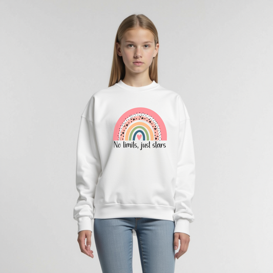 Youth Crewneck Sweatshirt - Soft, Warm & Durable for School, Sports & Everyday Wear