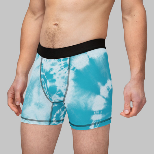 Tie Dye Men's Boxers - Customizable, Soft, Stretchy & Antimicrobial Comfort