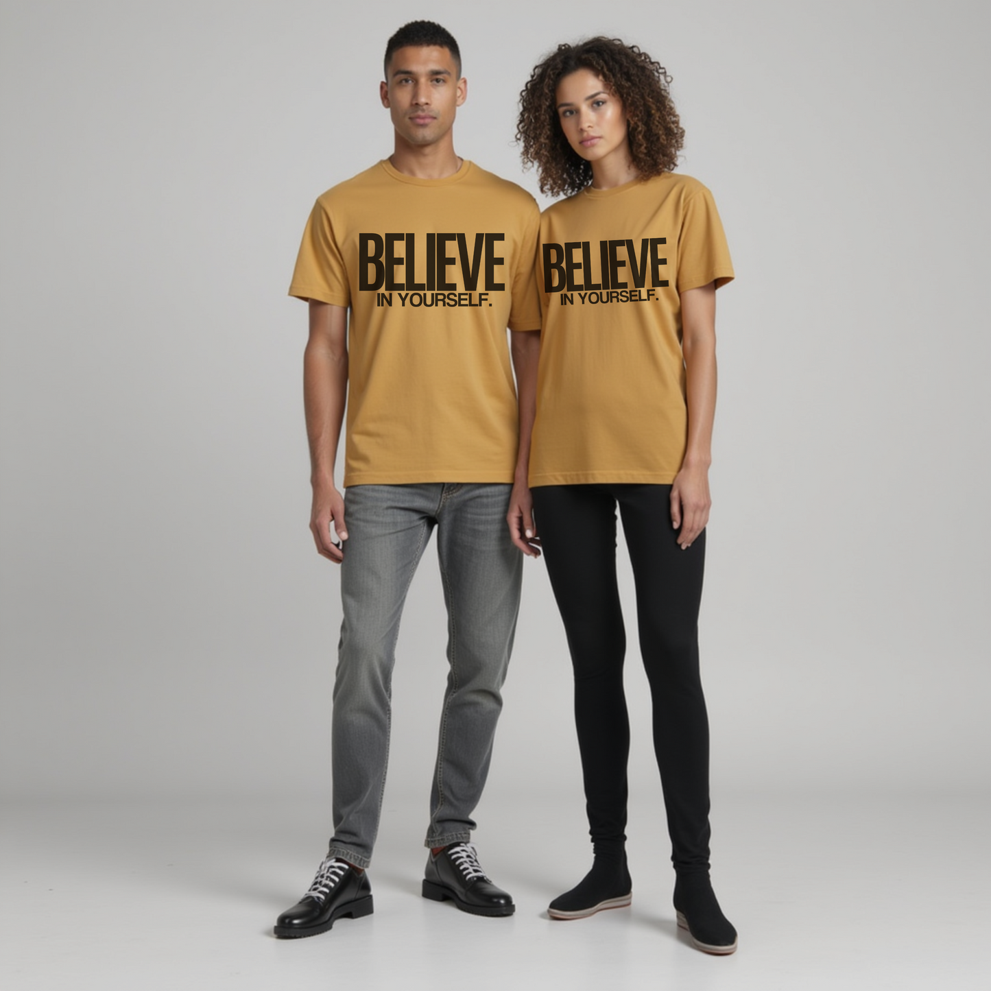 Believe In Yourself Unisex Garment-Dyed T-Shirt | 100% Ring-Spun Cotton | Soft, Comfortable & Durable