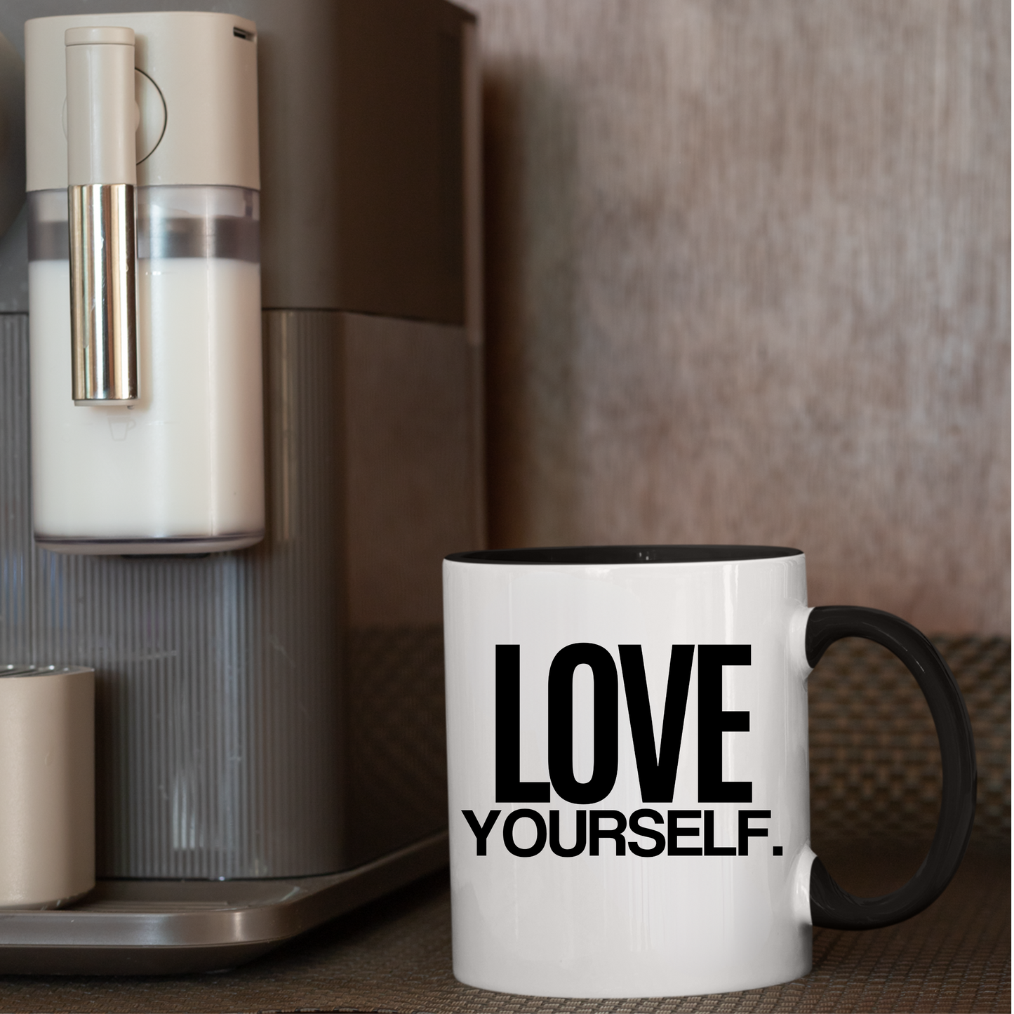 Accent Coffee Mug (11oz) – Stylish Ceramic Mug with Colorful Interior & Handle | BPA-Free & Glossy Finish